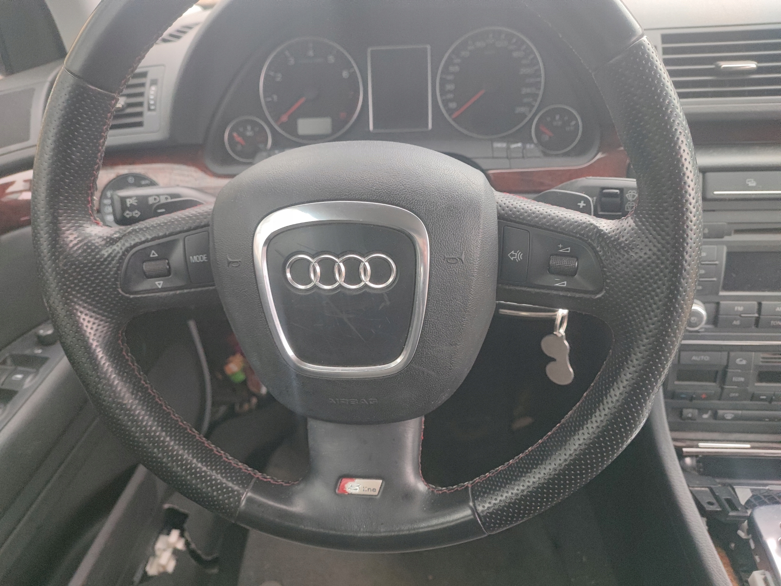 AUDI A4 B7 dashboard console airbags airbag tension belts SENSOR KOMPLET