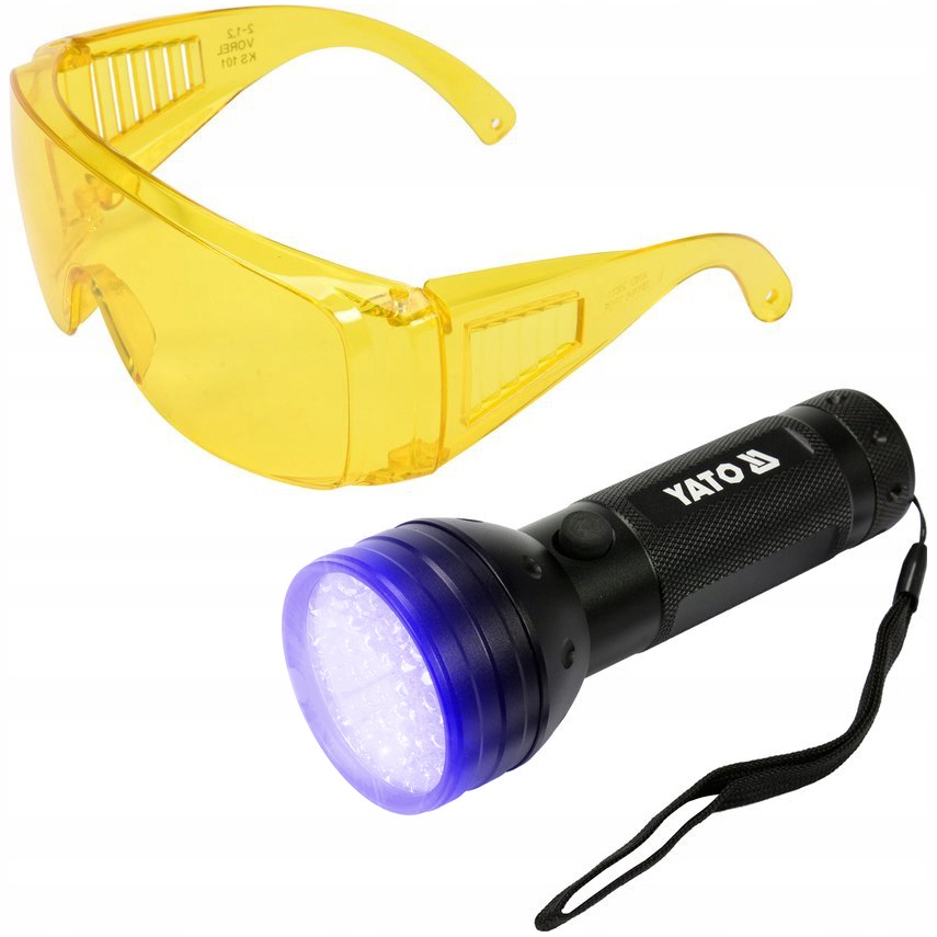 

Yato Latarka Lampa 51 Led Uv 395 nm Okulary
