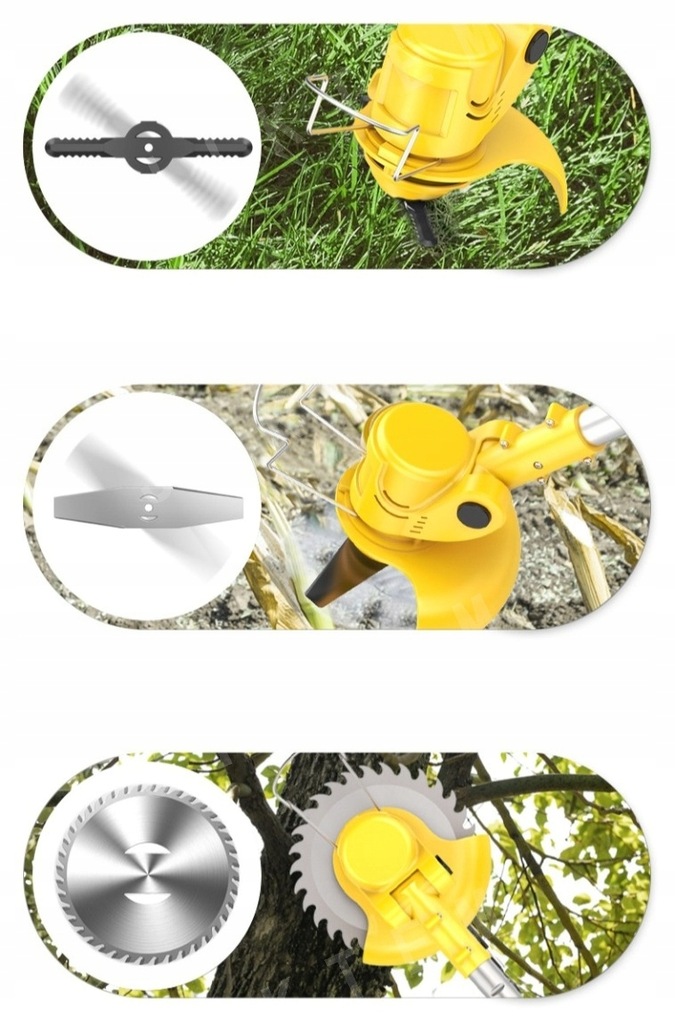 PODKASZARKA KOSA AKUMULATOROWA DO TRAWY 2 AKU Producent silnika inny producent