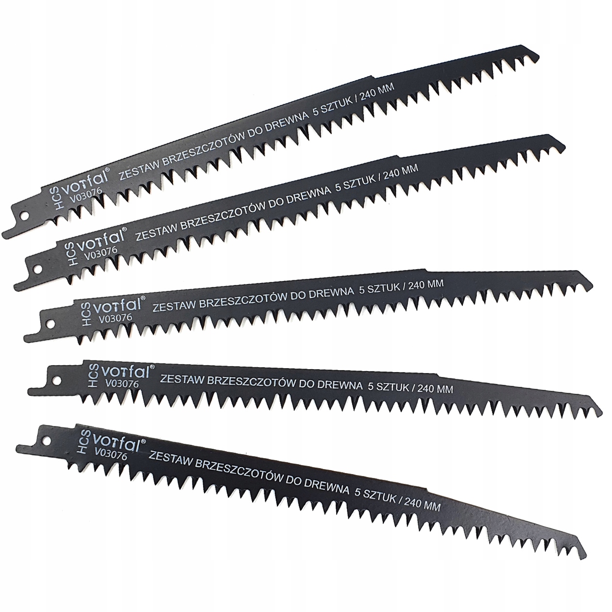 

Brzeszczot Piły Szablastej Lisicy Drewna 5EL 240MM