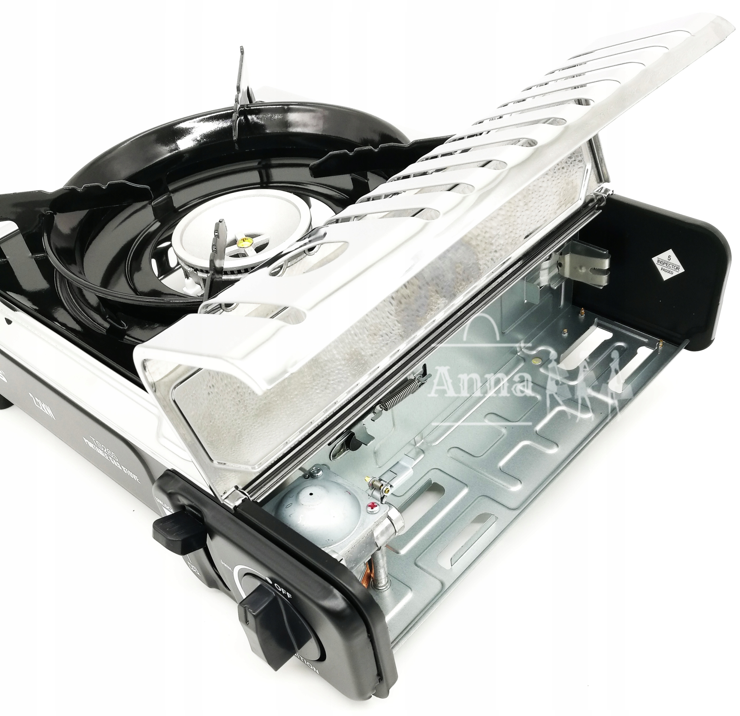 KUCHENKA GAZOWA TURYSTYCZNA CHROMOWANA TS265 2,2W Materiał stal