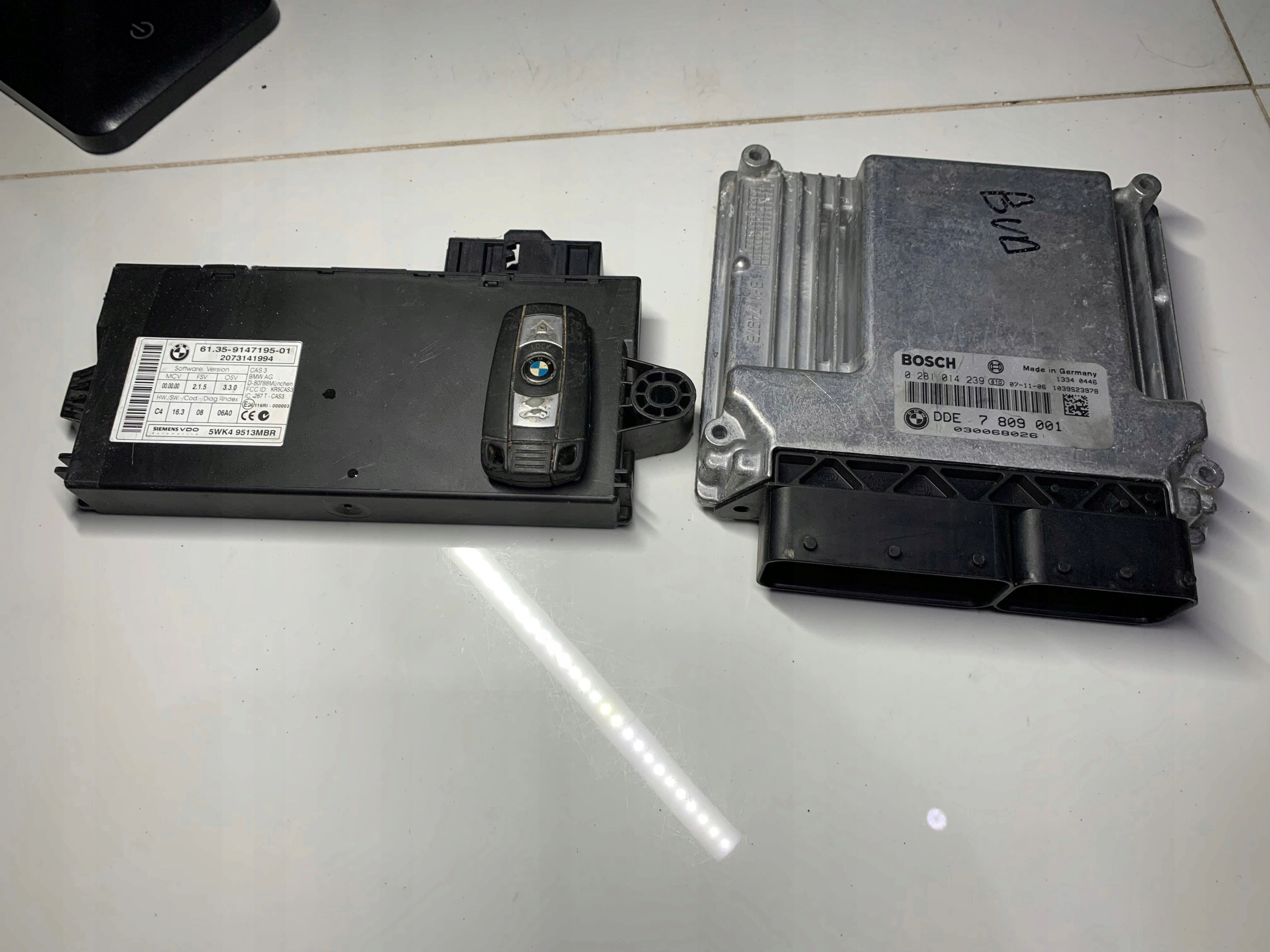 BMW E90 E91 318d N47 Sterownik komputer 7809001