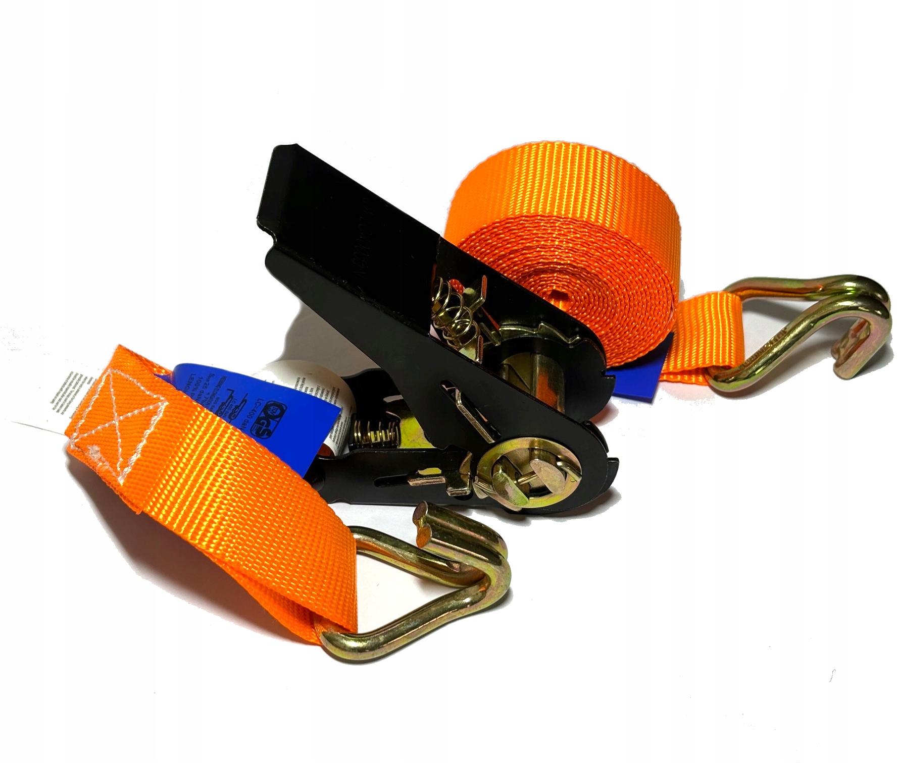 Pasy Transportowe 6M 25MM 1000KG pas transportowy Komplet Z Napinaczem Pl.