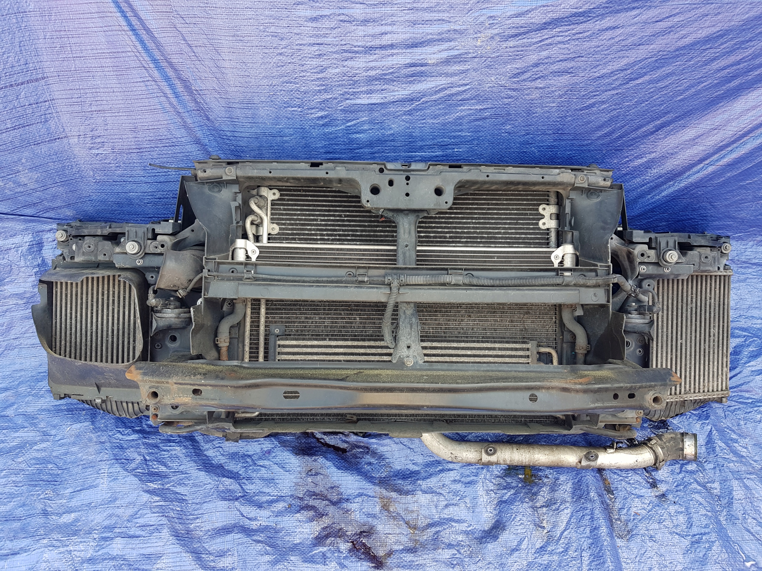 support panel for radiators radiator VW VOLKSWAGEN TOUAREG 7L 3.0 TDI