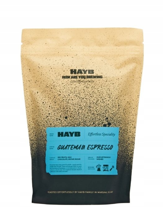 Káva zrnková Hayb Guatemala Huehetenango Espresso 1 kg