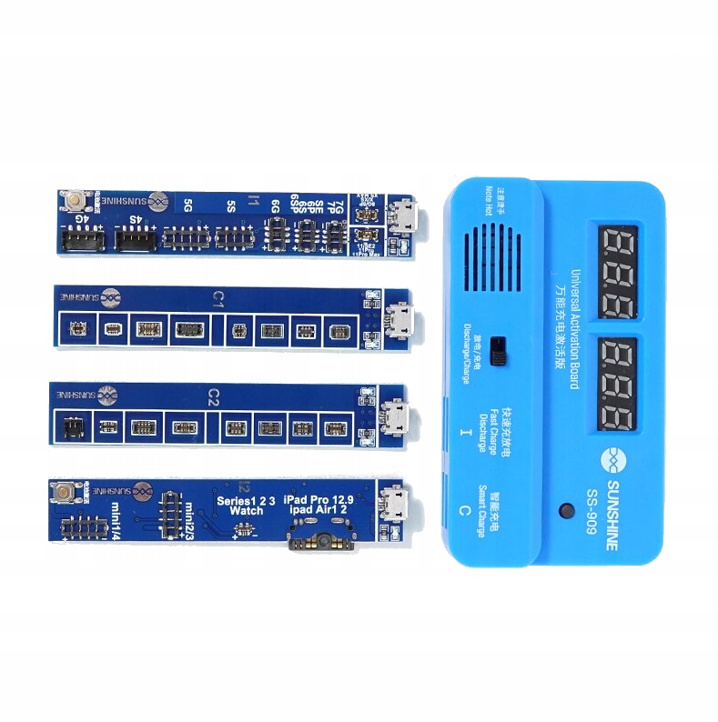 Aktivační deska baterie univerzální nabíječka baterií Sunshine SS-909