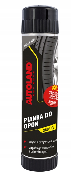 Pianka do nabłyszczania opon Autoland 400 ml