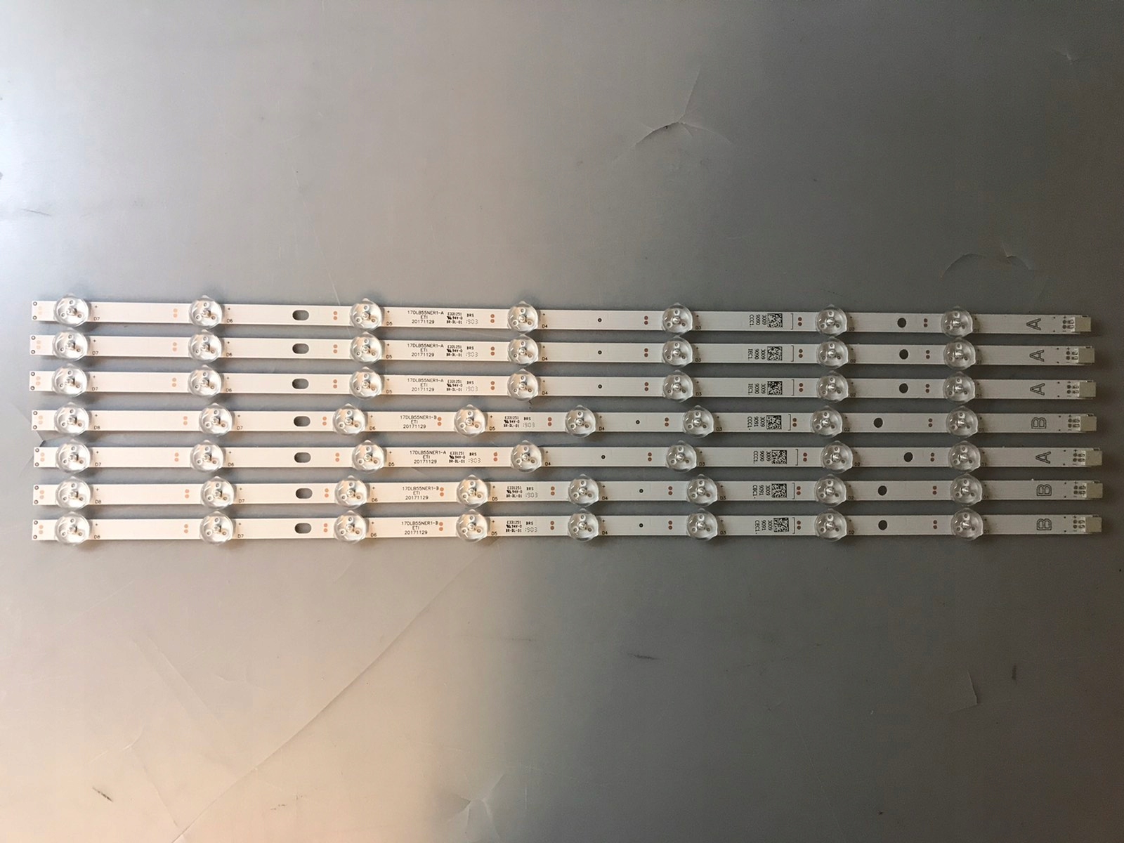 PODSWIETLENIE LED TOSHIBA 55U5863DA VES550QNDL 2D