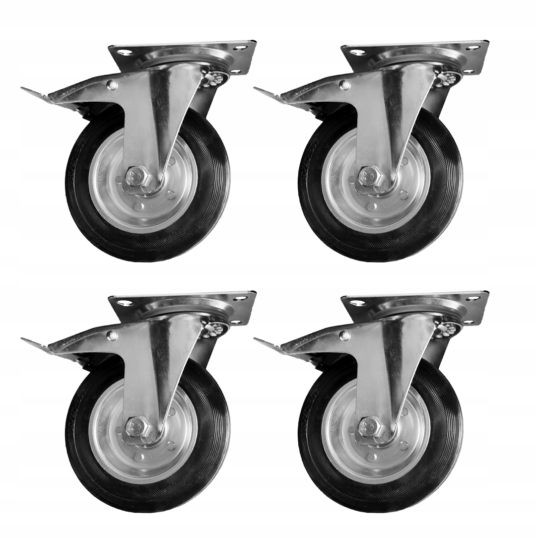 Kolečko pro varšavské lešení s brzdou 4x