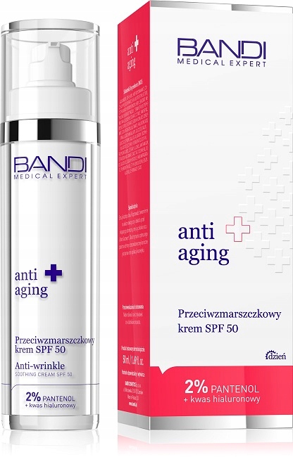 Bandi Przeciwzmarszczkowy Krem SPF 50 + PRÓBKA