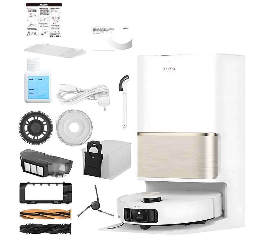 Robot sprzątający Dreame L50 Pro Ultra 6400 mAh 19500 Pa Mopowanie Biały