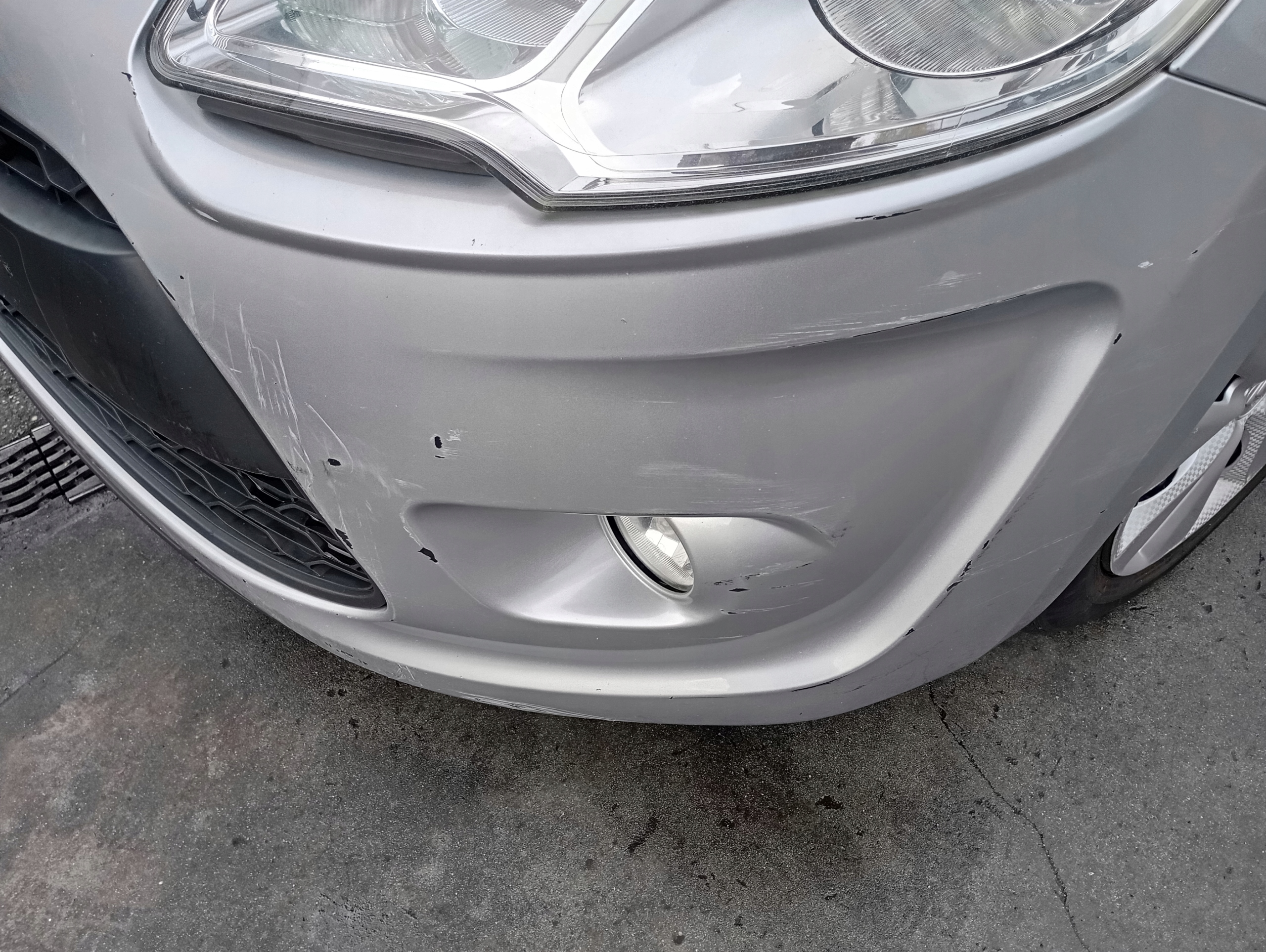 CITROEN C3 II 2 front bumper fender bonnet light right left EZRC 1.4