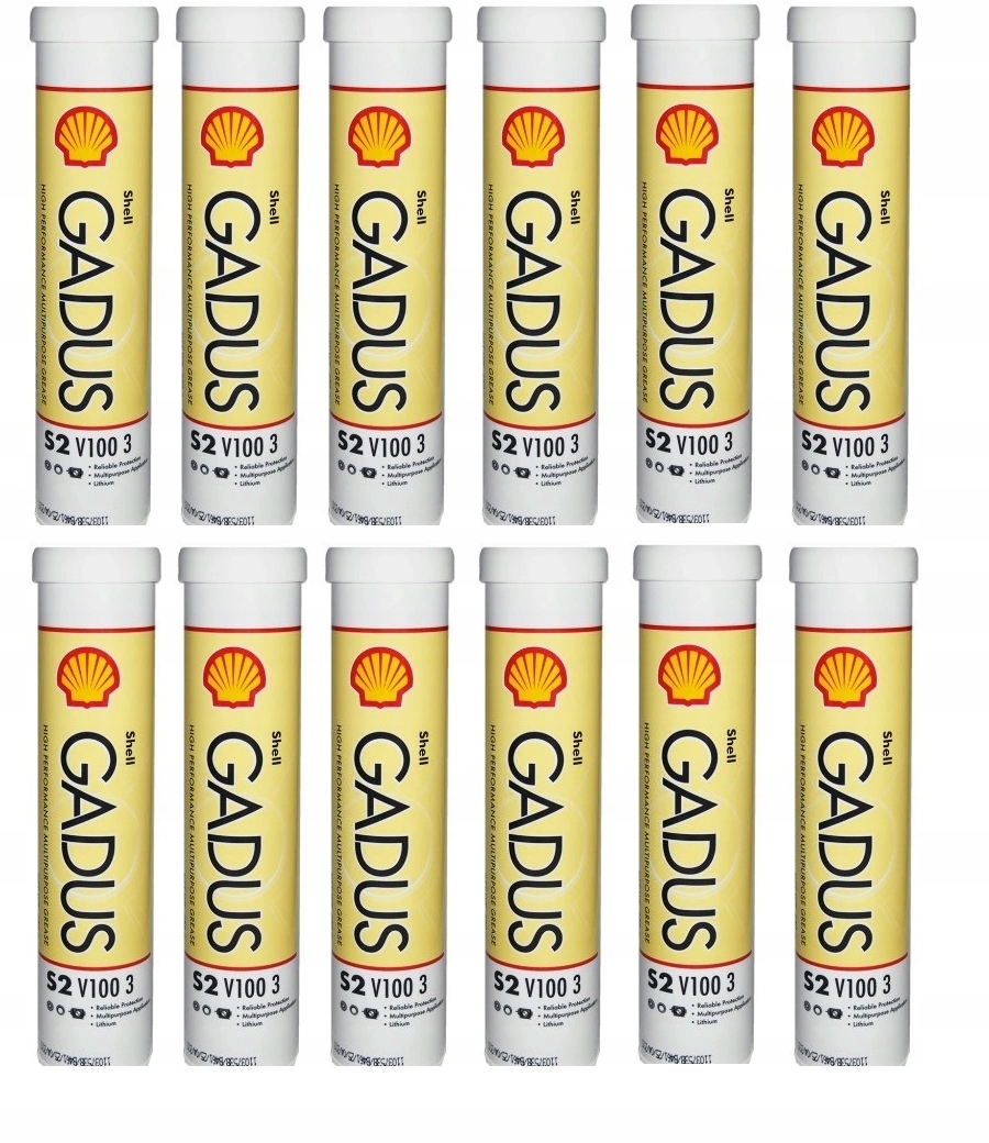 Mazivo Shell Gadus S2 V100 3 400g 12X Kartuše