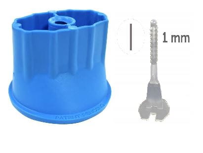 

System poziomowania płytek zestaw 200+50, 1mm