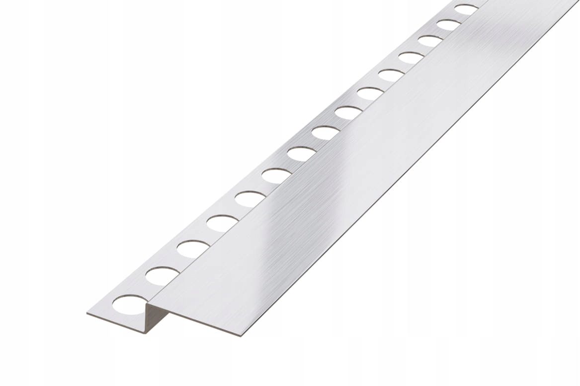 

Listwa Spadkowa Do Brodzika Czołowa Srebrny Mat