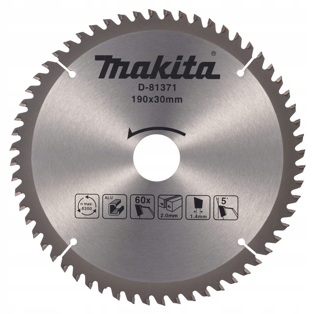 Řezací kotouč Standard Makita D-81371 190 mm 30/20 mm 2,2 mm 5° 1 kus
