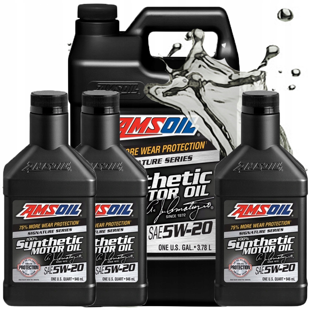 Syntetický Motorový Olej Amsoil 5W20 Signature Synth Alm 6,62L
