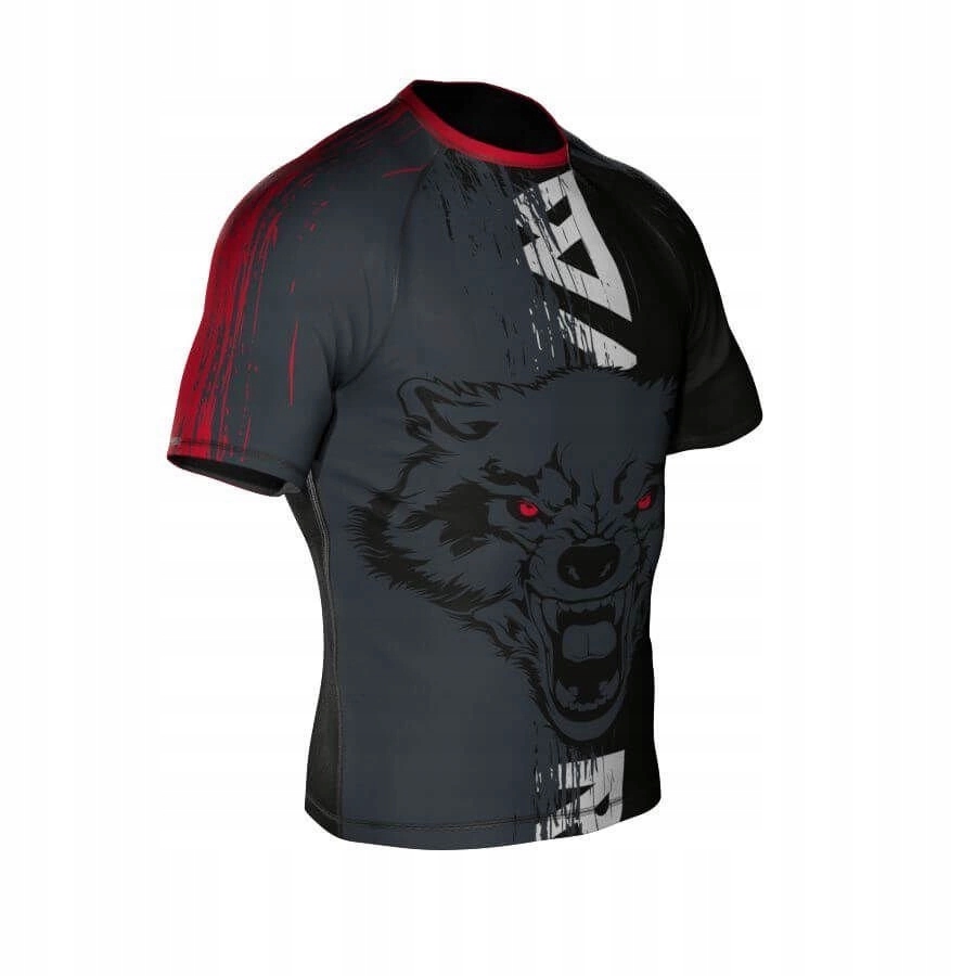 M Koszulka kompresyjna "Wolf" typu Rashguard powstała z materiału DBX MORE
