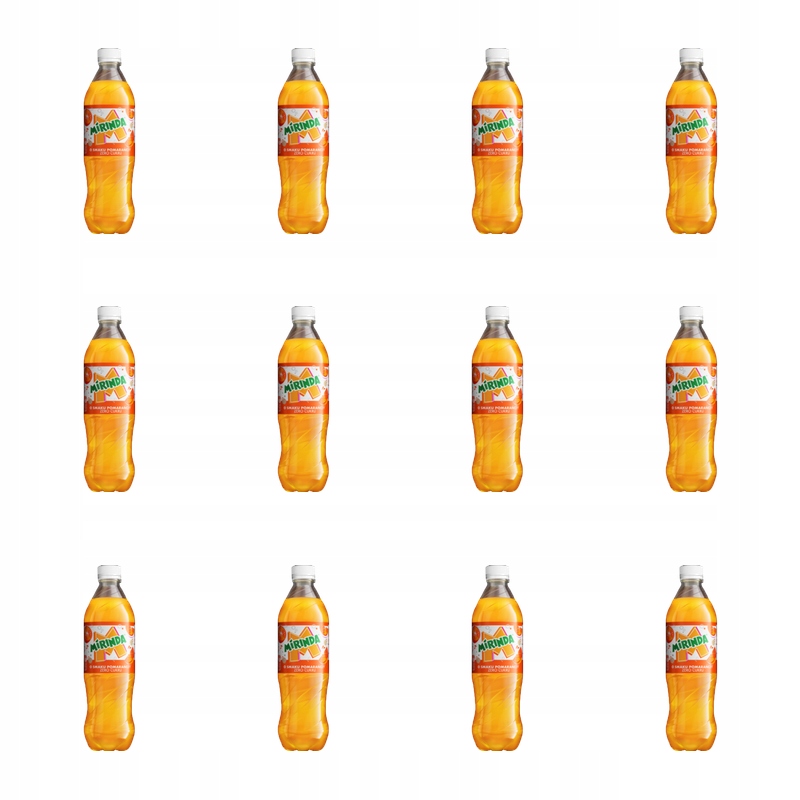 Mirinda Sycený nápoj s pomerančovou příchutí, bez cukru 500 ml X12