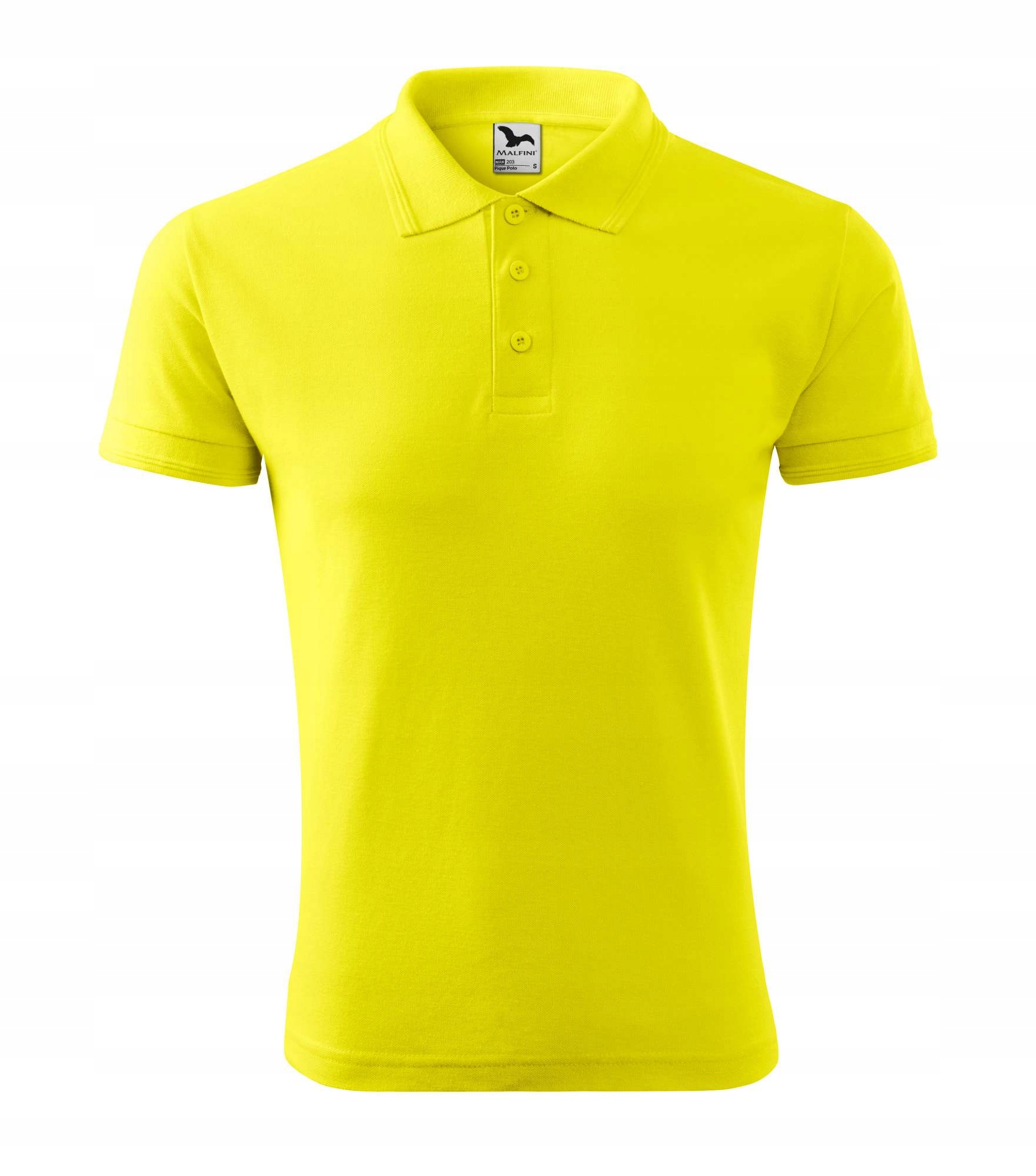 

Adler Koszulka Polo 203 Jakość Haft 2XL cytrynowy