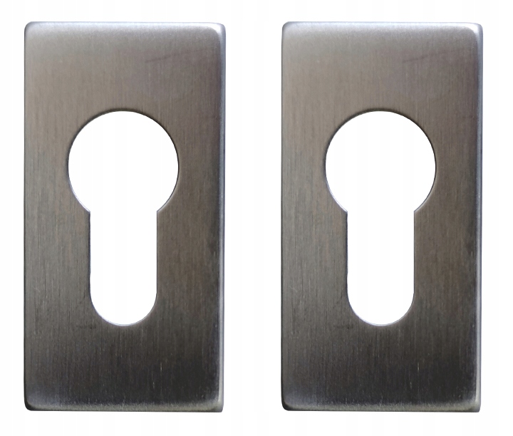 SZYLD ZAMKA NIERDZEWNY MASKOWNICA WKŁADKI INOX