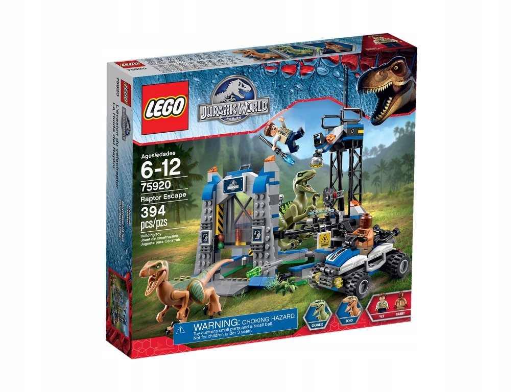 LEGO Jurassic World - 75920 Ucieczka raptora - Nowe