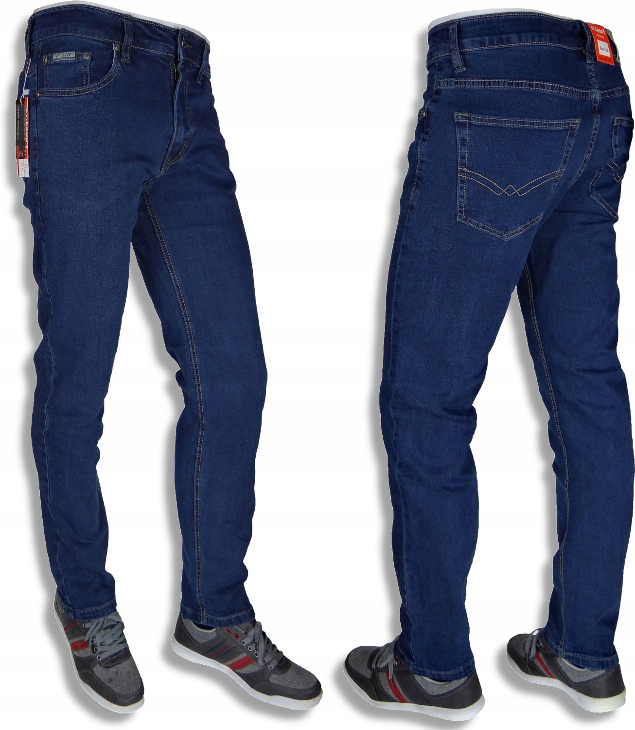 

Spodnie Jeans Męskie Rozciągliwe 91cm W34 L32 #10