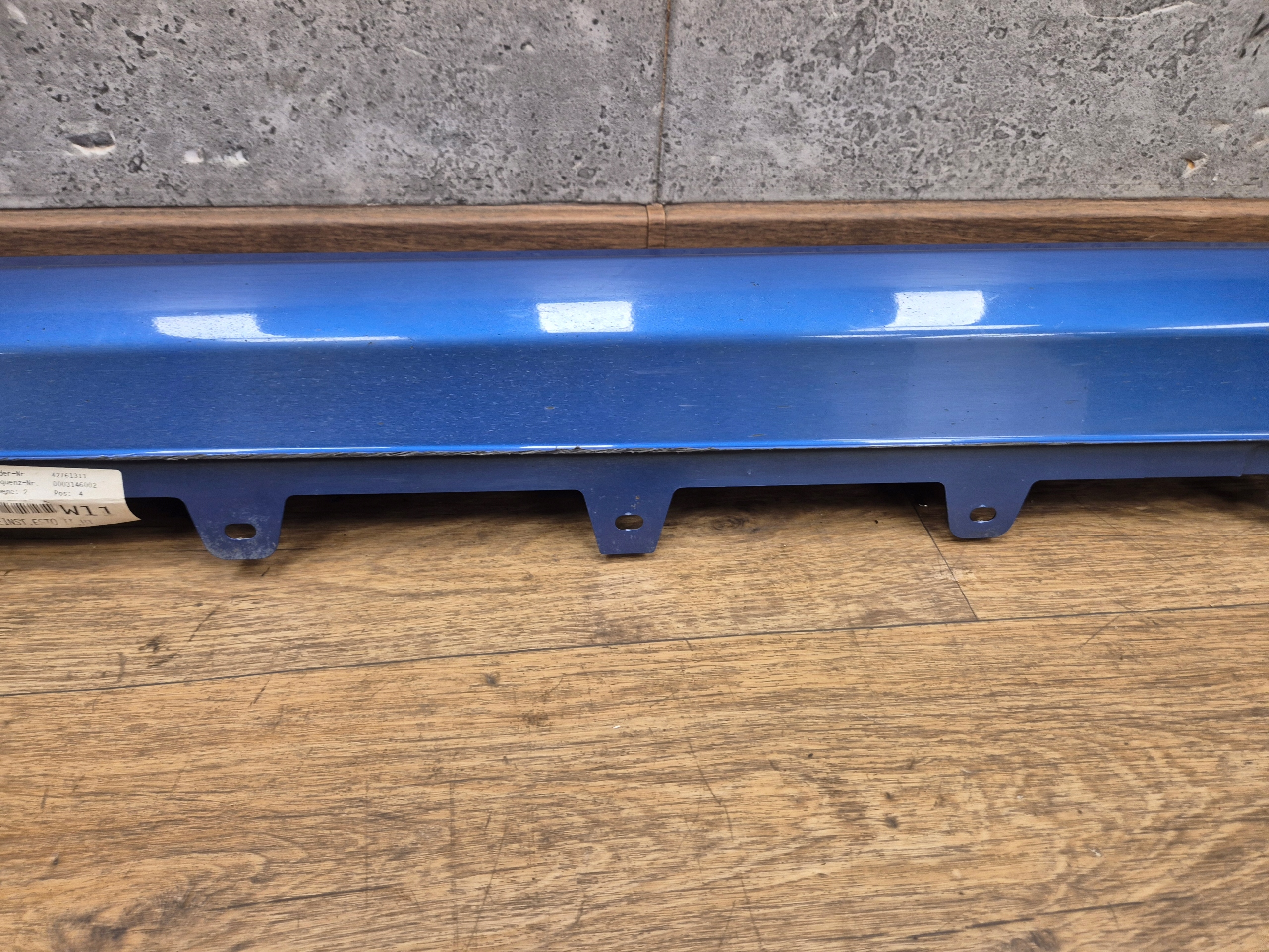 BMW 4 F32 F33 threshold left m-packet moulding threshold B45 ESTORILBLUE 8054539