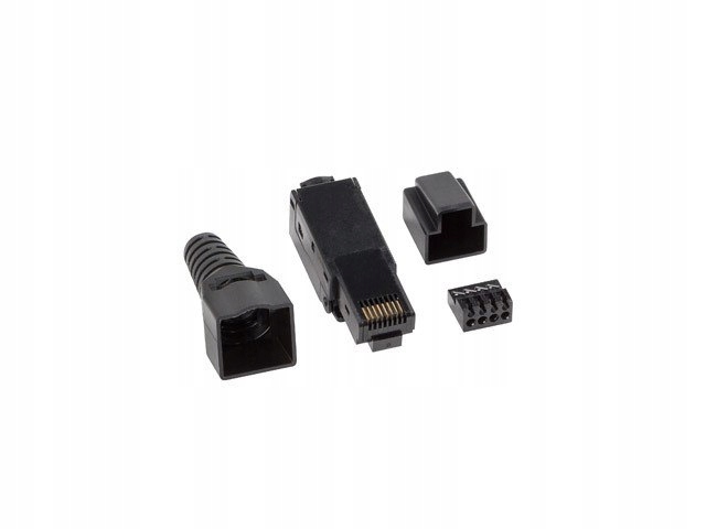 Lanberg Wtyk Sieciowy Beznarzędziowy RJ45 (8P8C) KAT.6 Utp PLU-6000TL