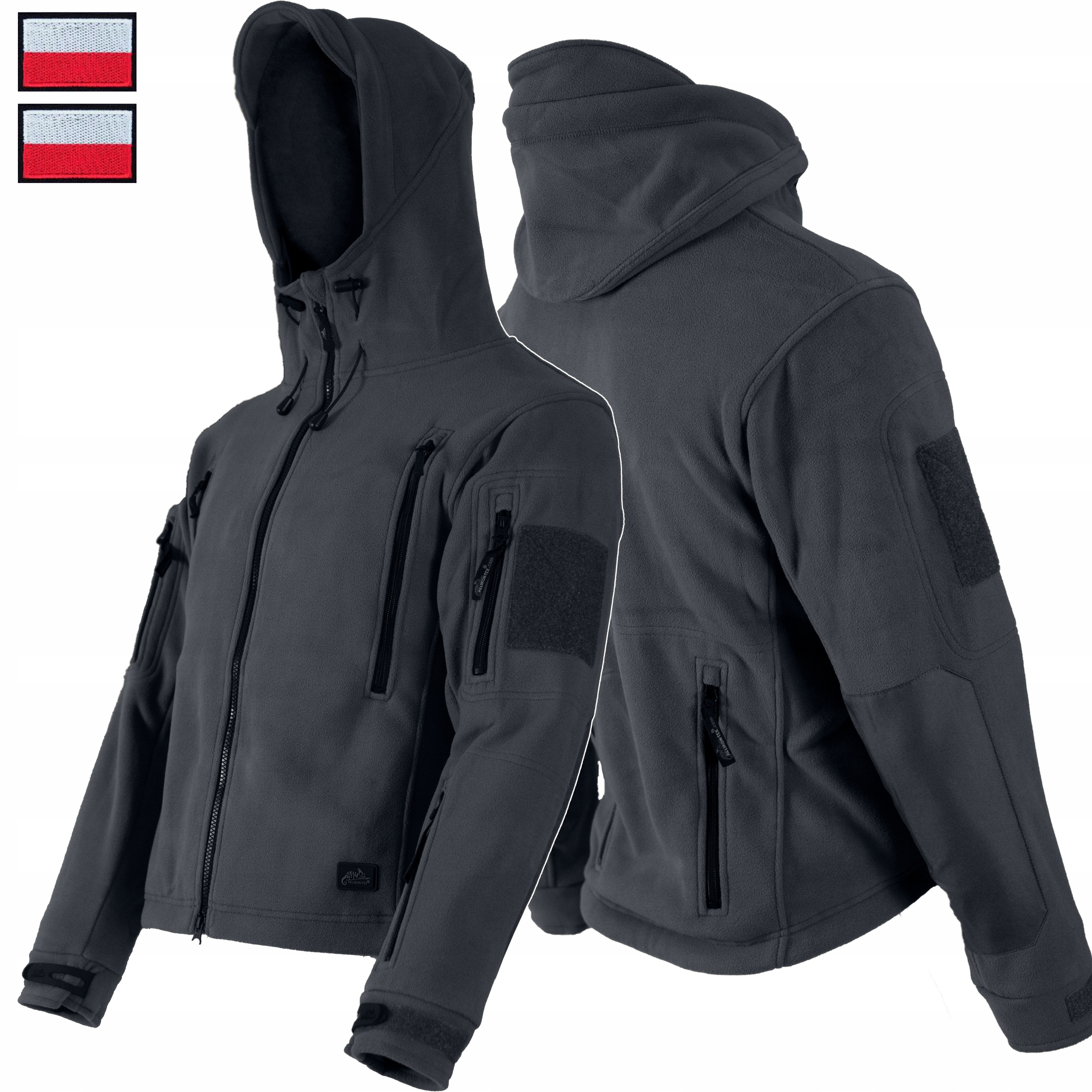 

Helikon Bluza Polar Wojskowy Patriot Szara 2XL