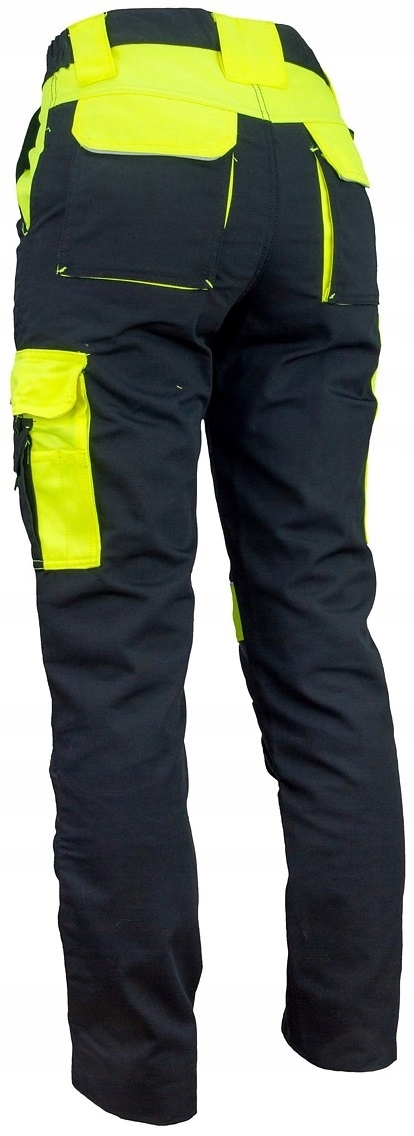Solidne spodnie robocze ODBLASKOWE męskie URGENT Rozmiar 52