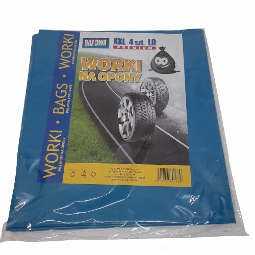 

Worki na opony 240l 100x110 cm komplet 4 szt
