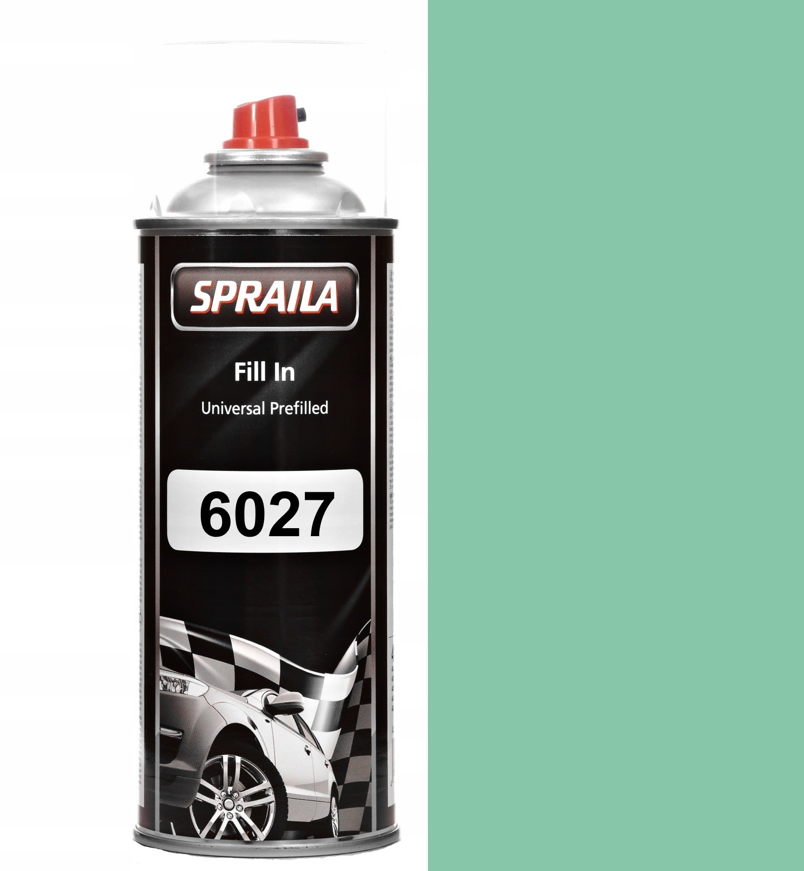 

Ral 6027 Półmat Mat 16 40% Winylo Akryl Spray