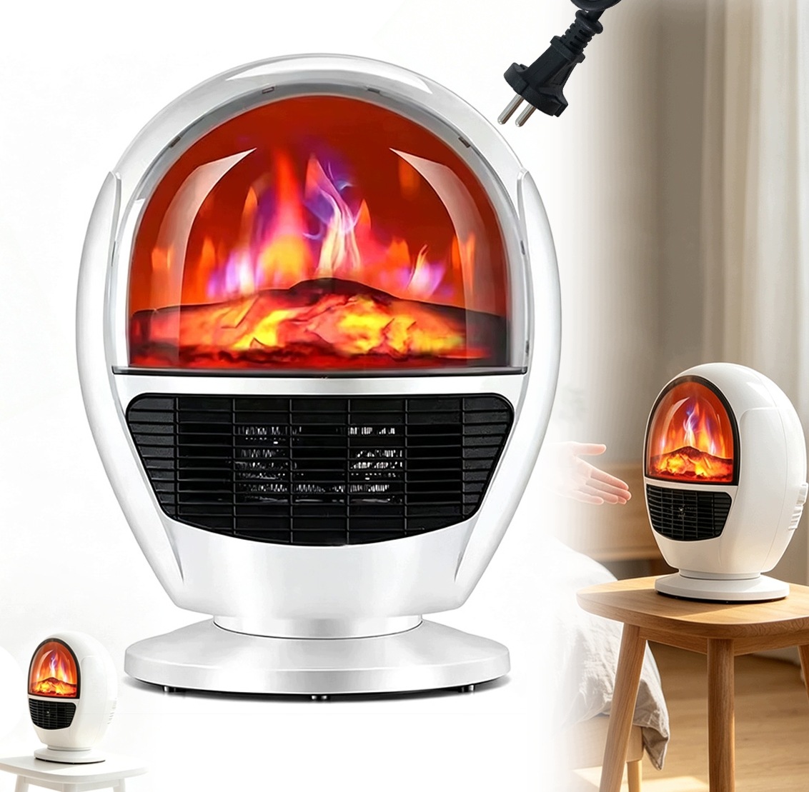 Ohřívač a ventilátor 2v1 – teplo v zimě a příjemný vánek v létě