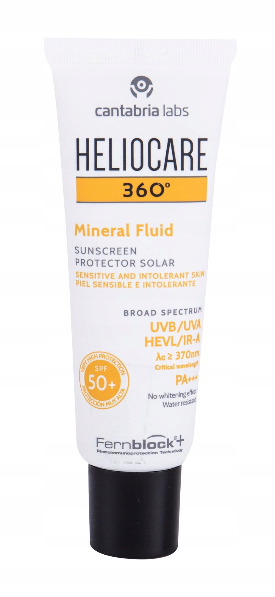 Emulze na opalování s minerálními filtry Spf 50+ 360° (Mineral Fluid) 50 ml