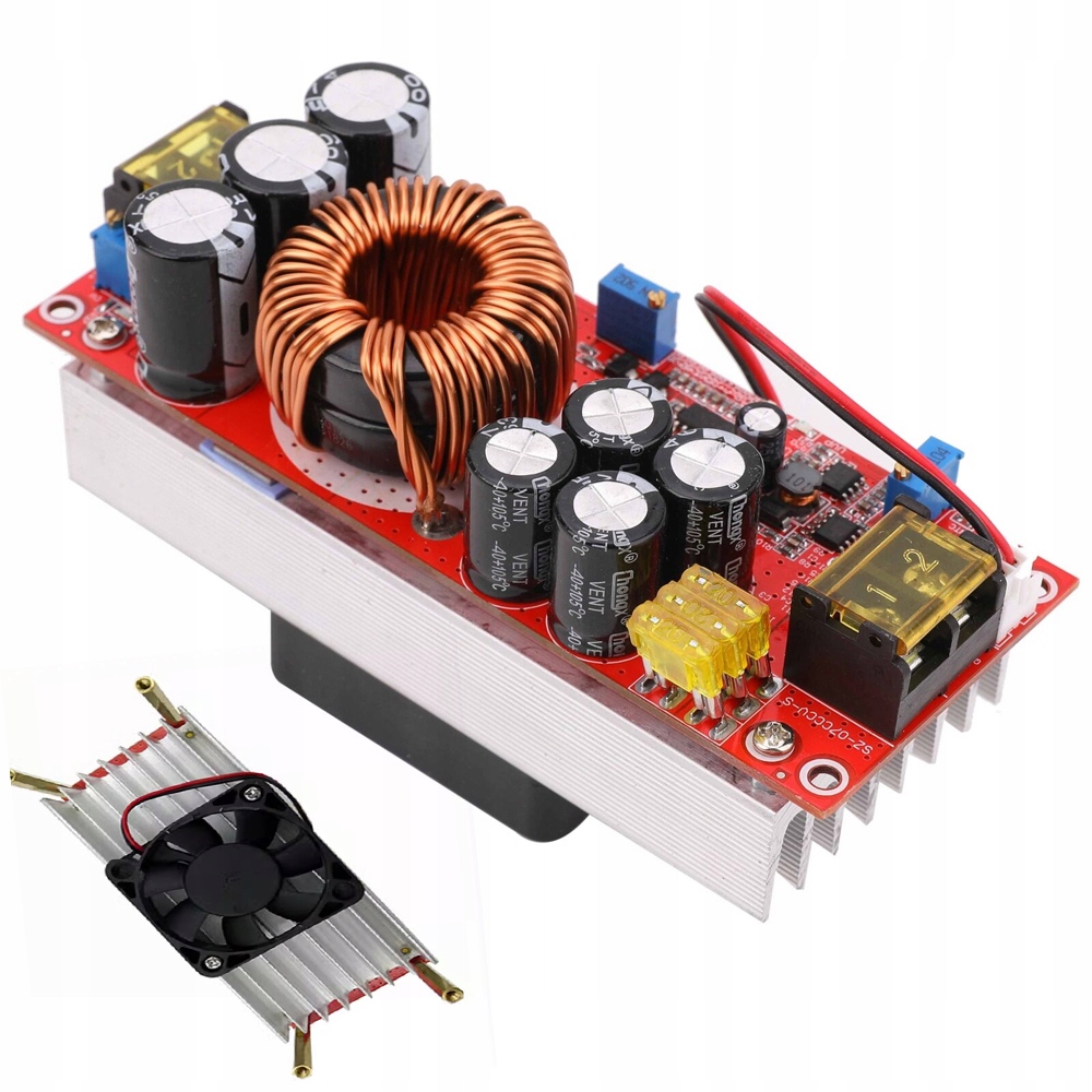 Měnič Napětí Napětí DC-DC 1800W 40A Step Up