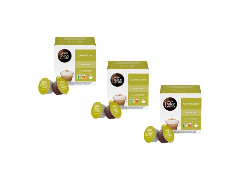 Kapsułki Nescafe Dolce Gusto Cappuccino 3x8 szt