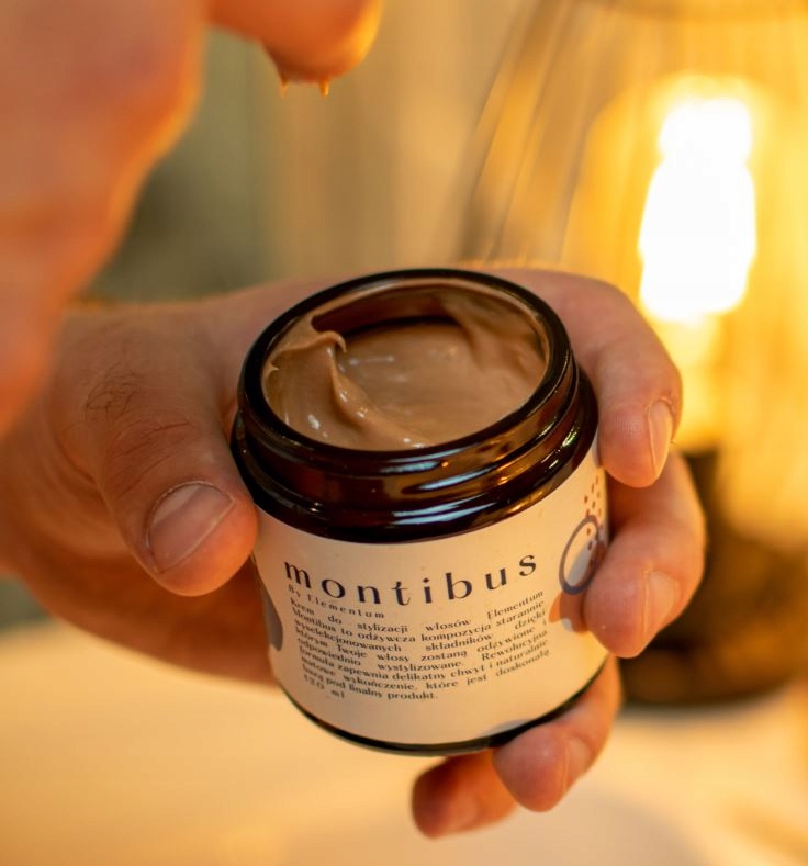 BY ELEMENTUM Krem do włosów MONTIBUS 120 ml Kod producenta Pomada Glinka Pasta