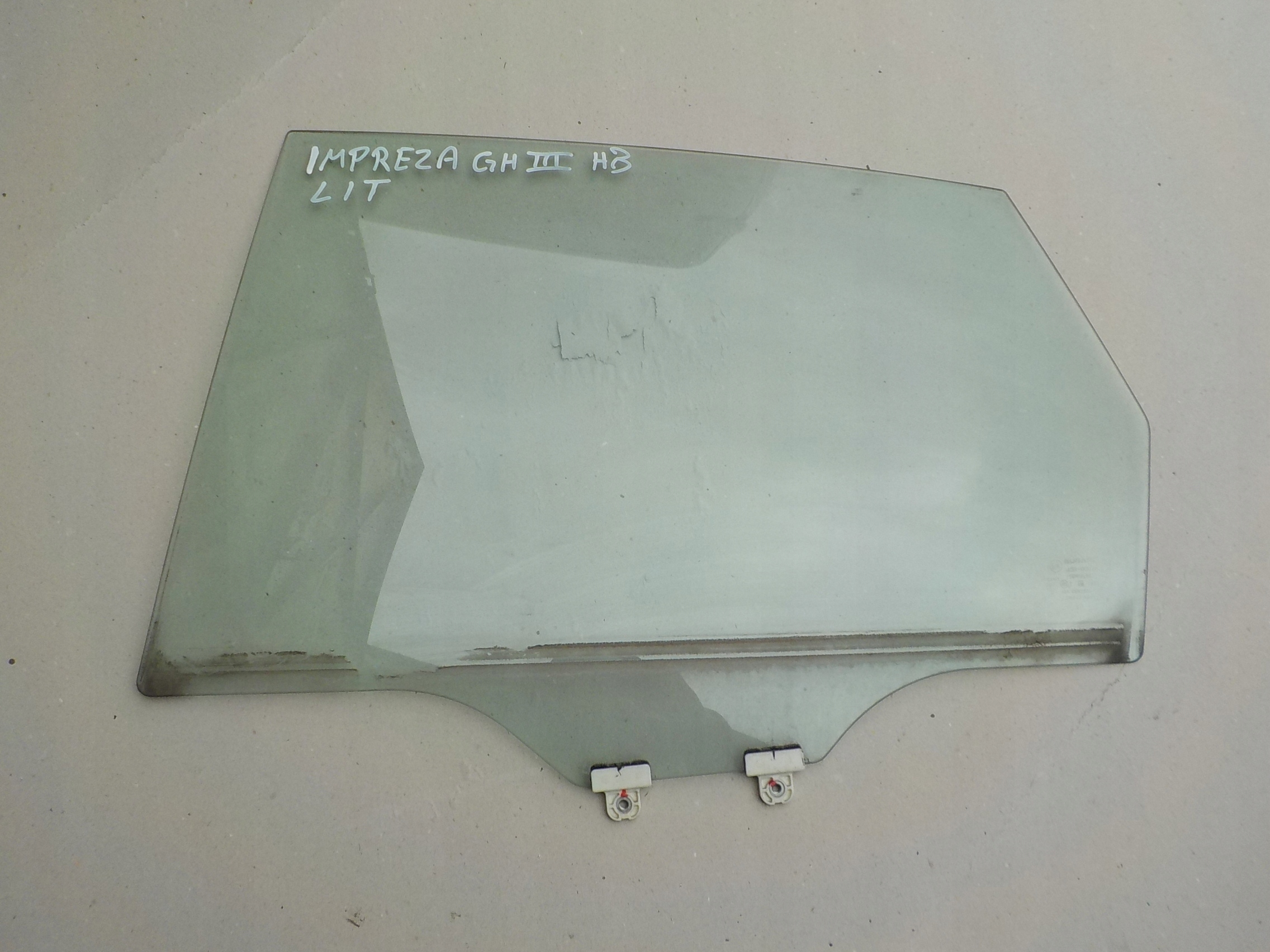 window left rear part subaru impreza III GH