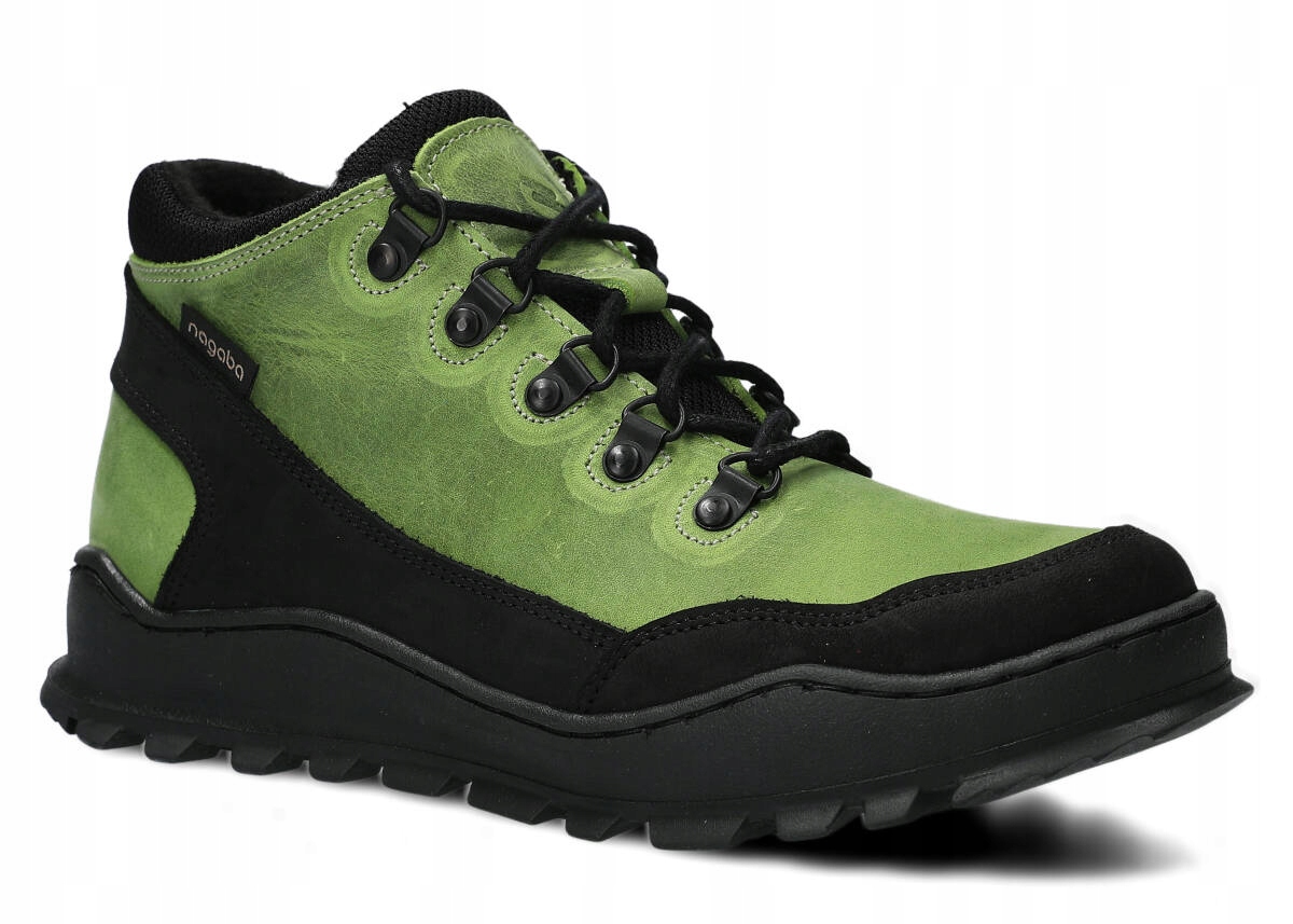 Nagaba 246 Pistácie – Zateplené Filcem, Pohodlné Dámské Kožené Boty