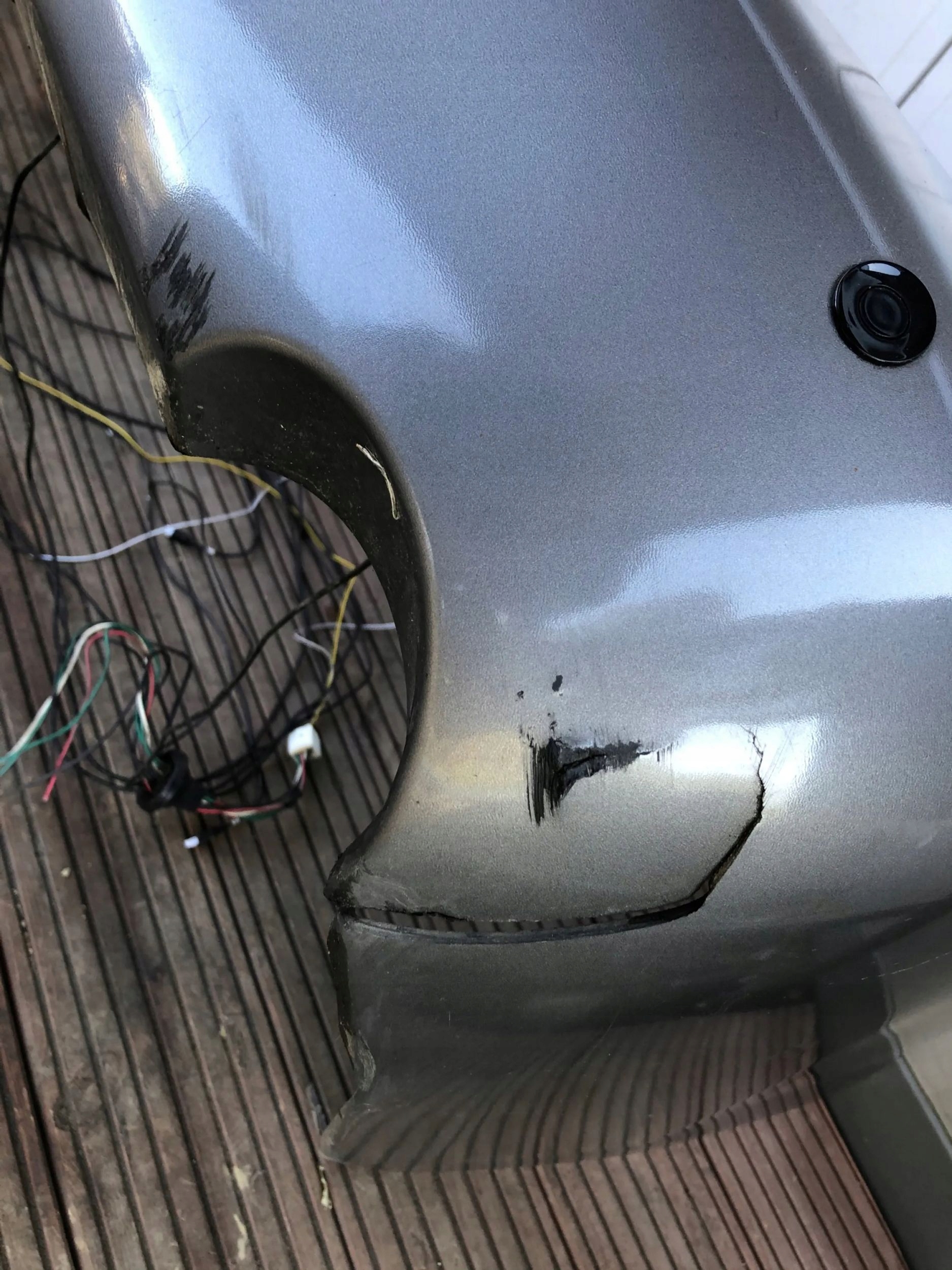 MAZDA MPV komplet Stoßstange heck PDC