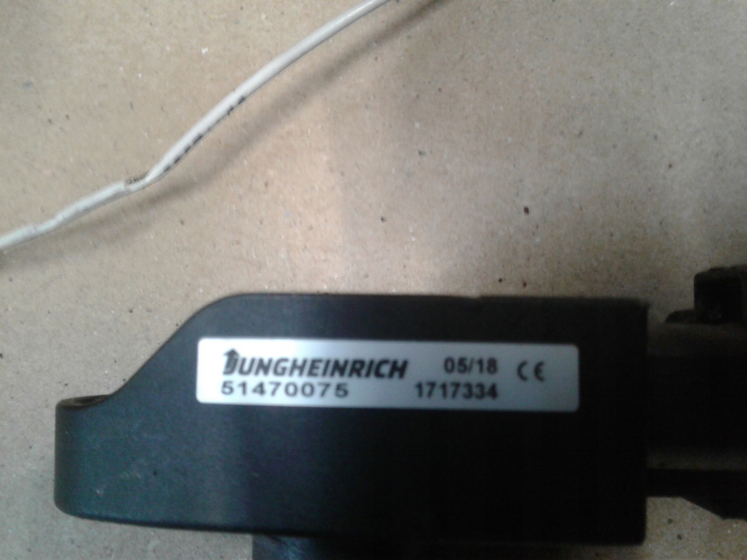 JUNGHEINRICH 51470075 SENSOR Marka wózka Jungheinrich Inna