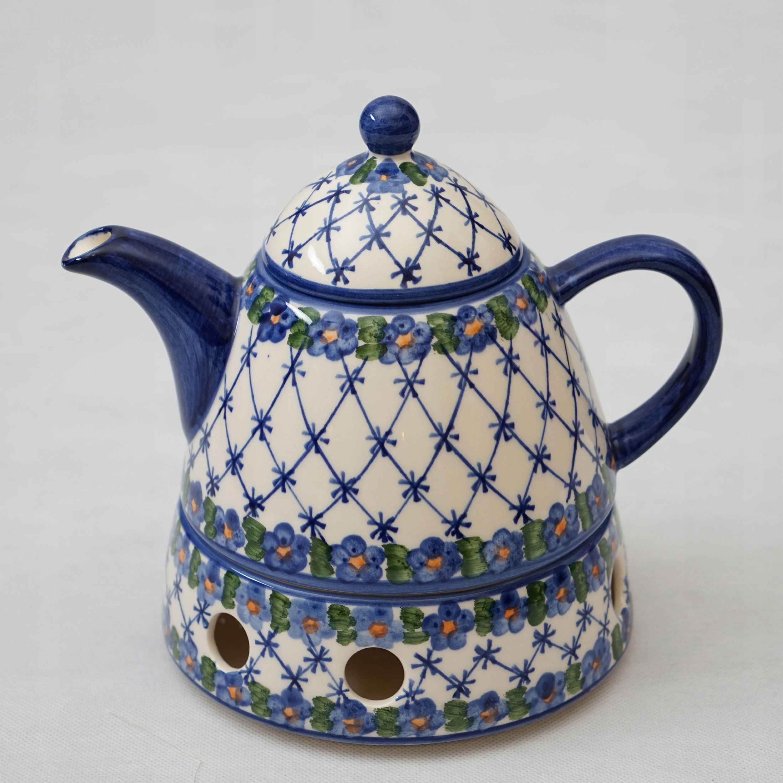 Ručně Malovaná Konvice Styl Boleslavec