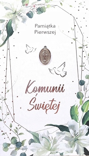 

Prezenty Komunijne Kartki z życzeniami urocze GMP5