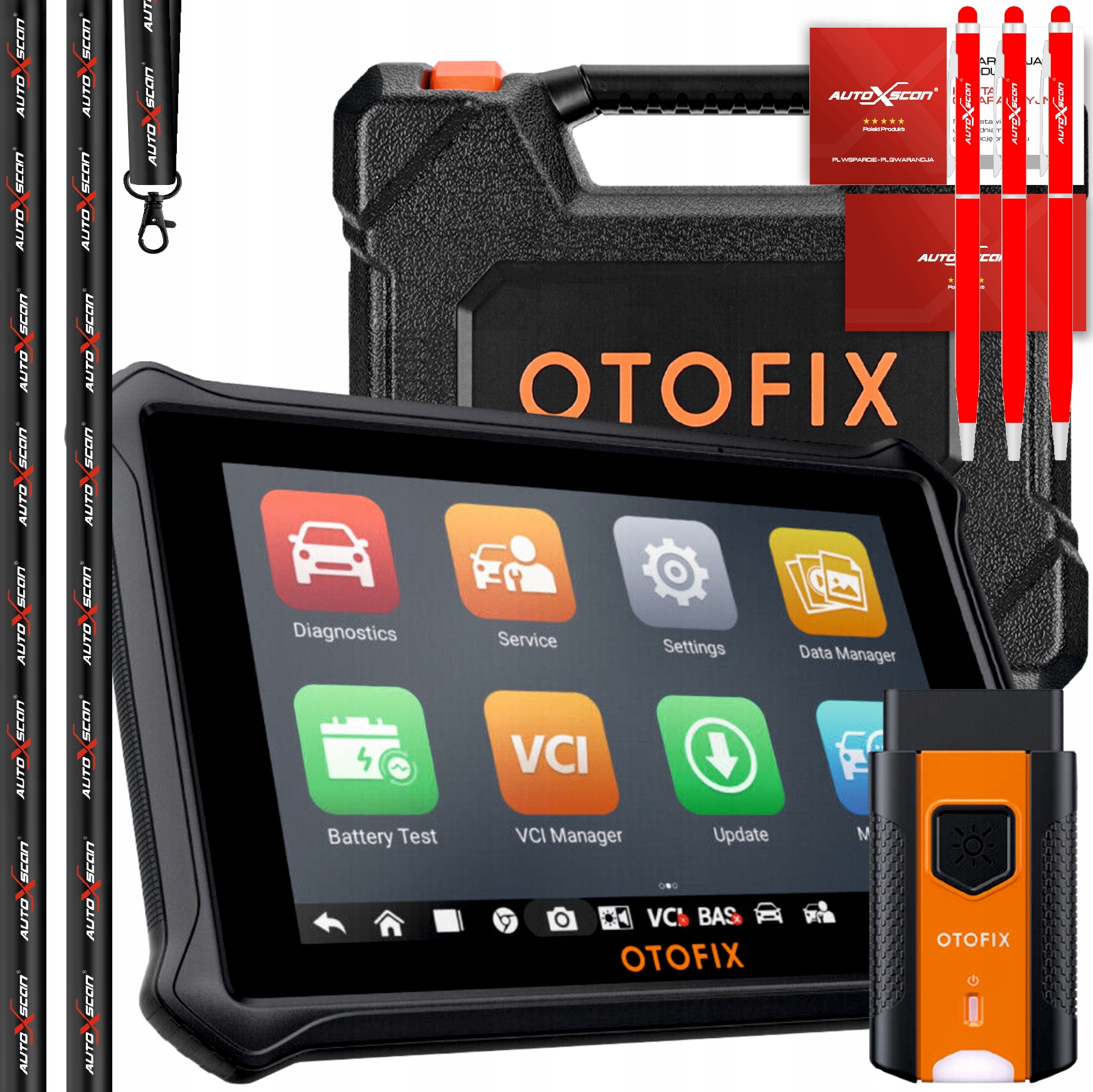TESTER DIAGNOSTYCZN by AUTEL Otofix D1 2-LATA AKT! Marka Autel