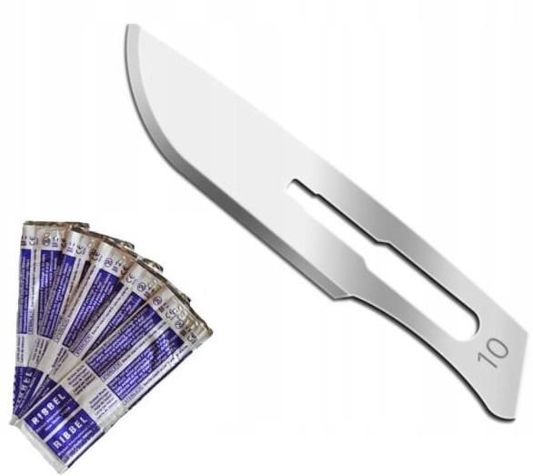 

Ostrze Skalpel Nóż Chirurgiczny Ribbel 10szt 10