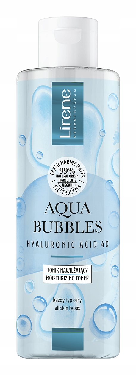

Lirene Aqua Bubbles tonik nawadniający 200 ml