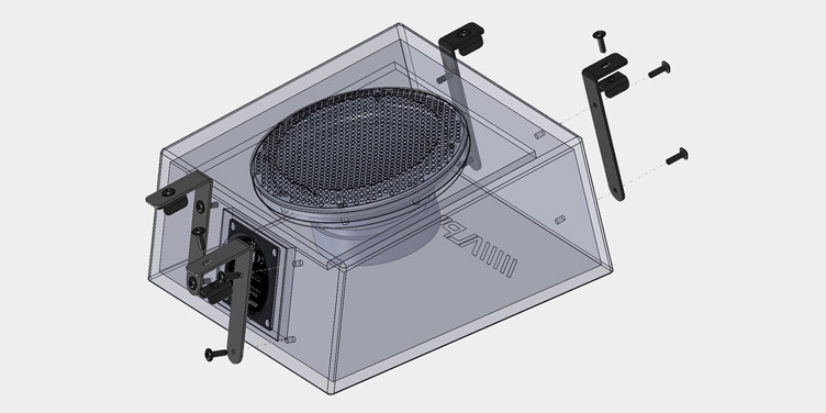 Subwoofer do Mercedes Sprinter Alpine SWC-W84S907 Waga produktu z opakowaniem jednostkowym 10 kg