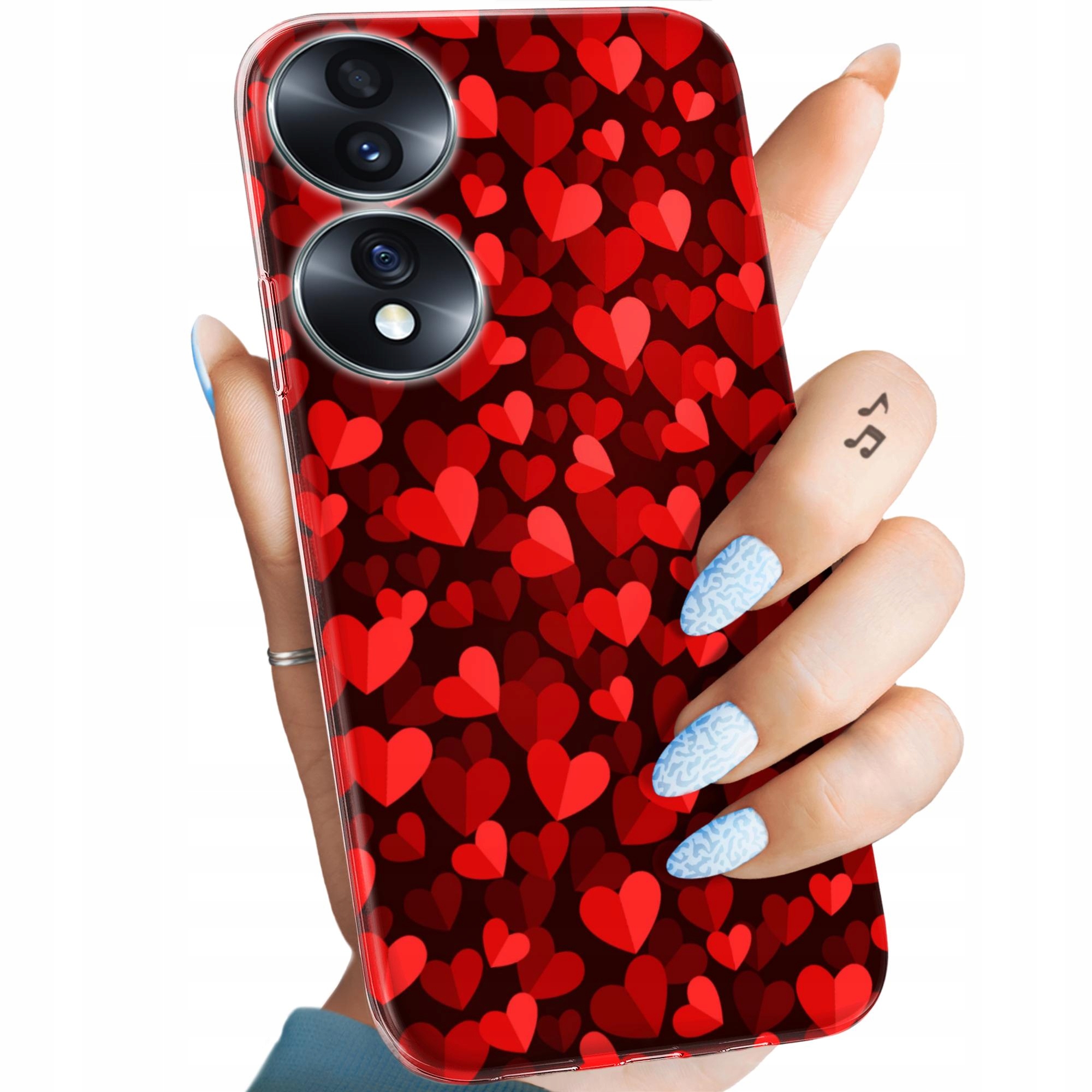 Etui Do Honor 70 Walentynki Miłość Serce Obudowa Pokrowiec Case