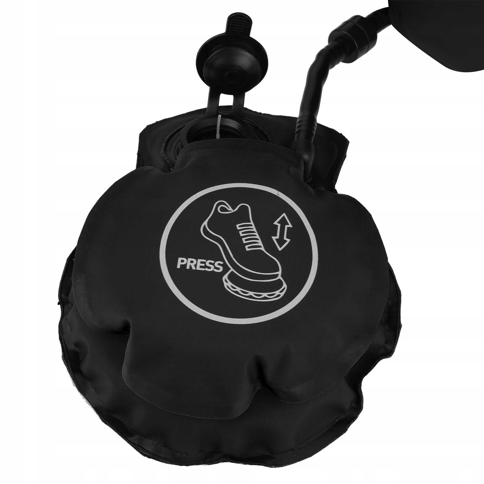 PRYSZNIC TURYSTYCZNY POLOWY KEMPINGOWY 11L Wysokość 57 cm